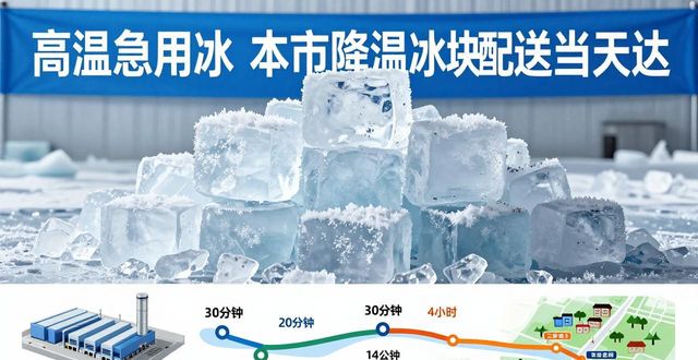 降温冰块配送流程_高效靠谱冰块运输_衢州降温冰块配送